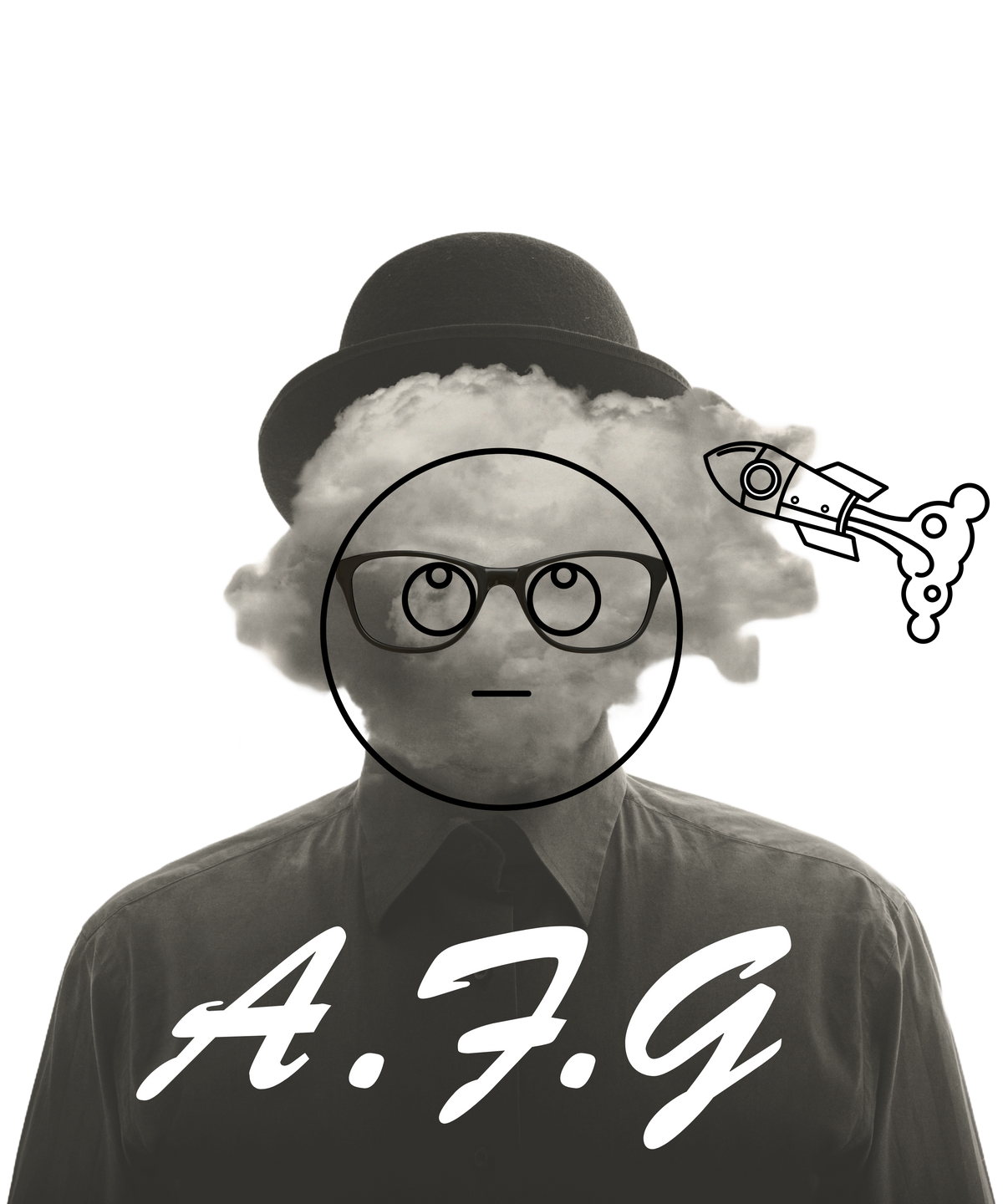MENS HEAD IN THE CLOUDS SHIRT
